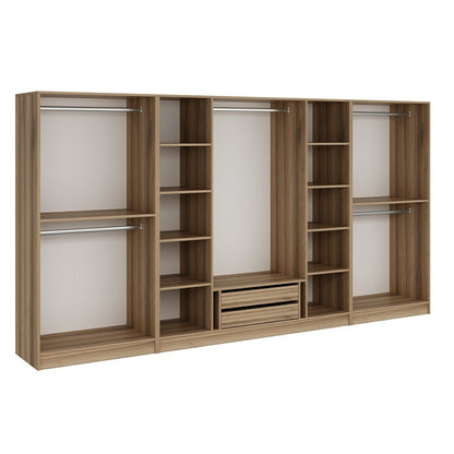 Ντουλάπα 360x190x52 εκ Dore 506MNR2777