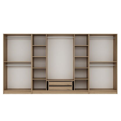 Ντουλάπα 360x210x52 εκ Dore 506MNR2778