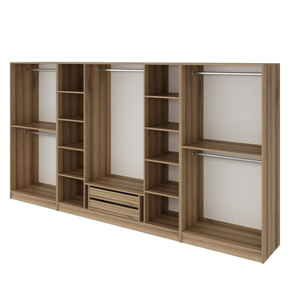 Ντουλάπα 360x210x52 εκ Dore 506MNR2778