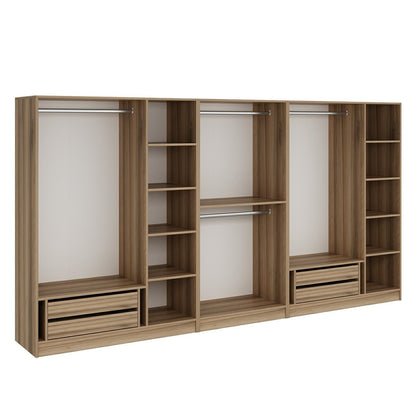 Ντουλάπα 360x190x52 εκ Dore 506MNR2779