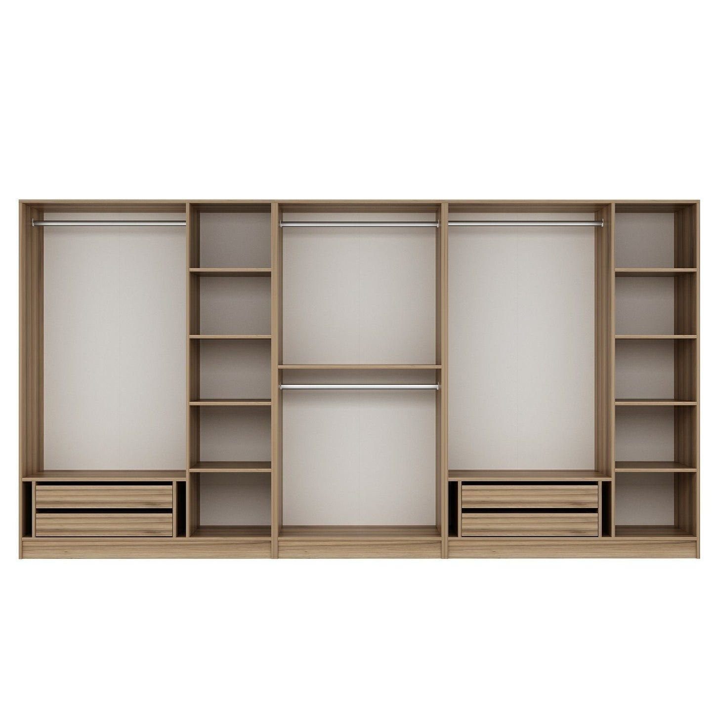 Ντουλάπα 360x210x52 εκ Dore 506MNR2780