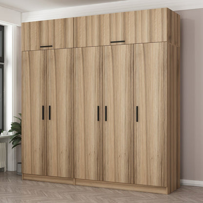 Ντουλάπα 225x235x52 εκ Dore 506MNR2806