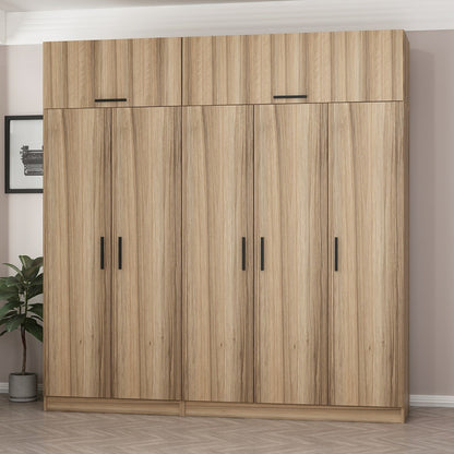 Ντουλάπα 225x235x52 εκ Dore 506MNR2806