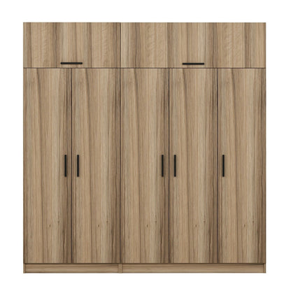 Ντουλάπα 225x235x52 εκ Dore 506MNR2806