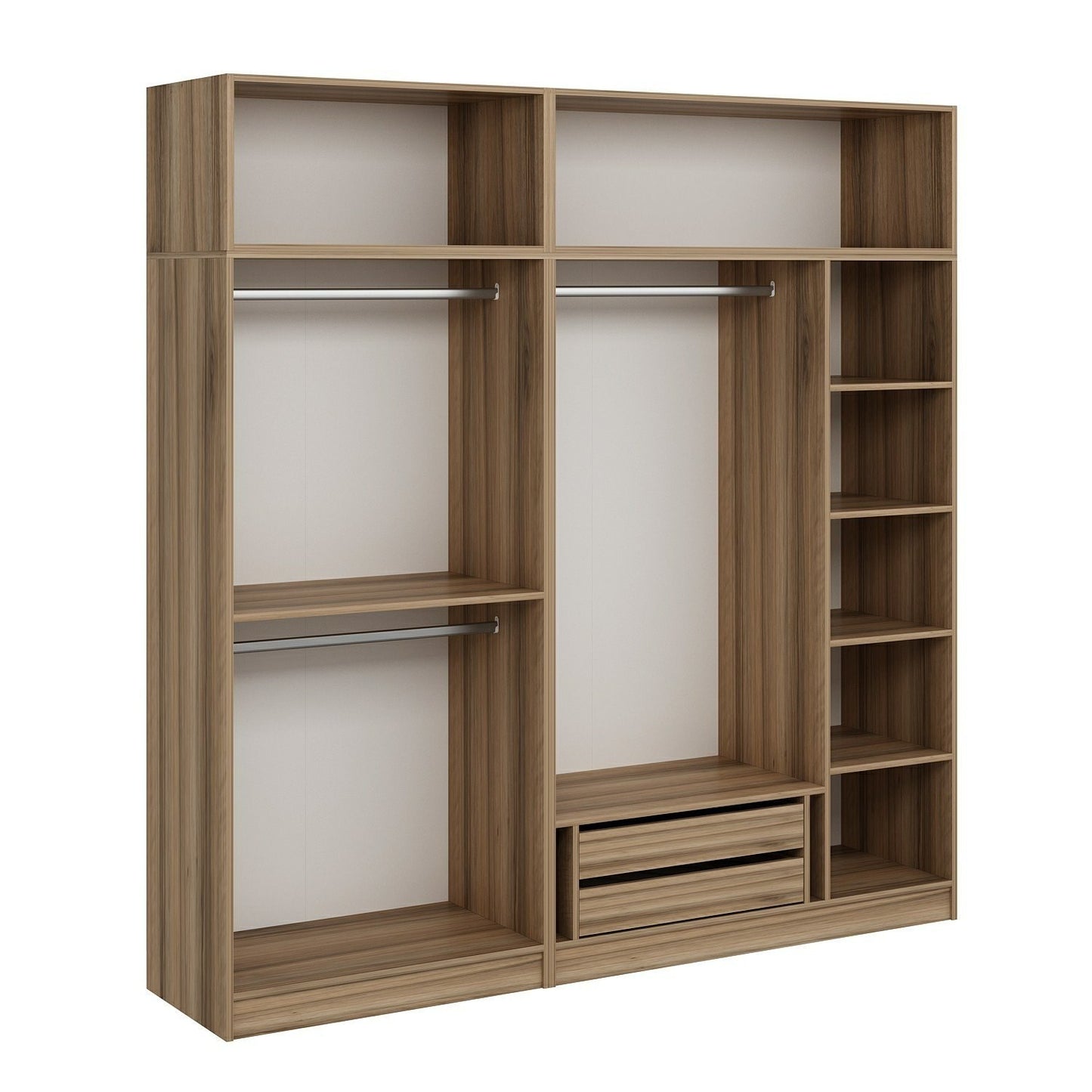 Ντουλάπα 225x235x52 εκ Dore 506MNR2806