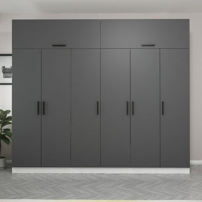 Ντουλάπα 270x235x52 εκ Ανθρακί 506MNR2881
