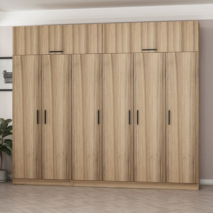 Ντουλάπα 270x235x52 εκ Dore 506MNR2893