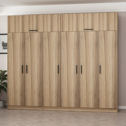 Ντουλάπα 270x255x52 εκ Dore 506MNR2894
