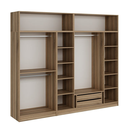 Ντουλάπα 270x255x52 εκ Dore 506MNR2894