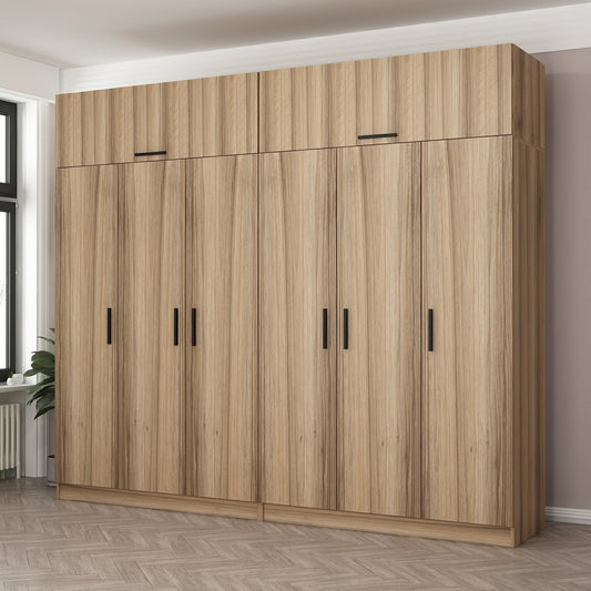 Ντουλάπα 270x255x52 εκ Dore 506MNR2898