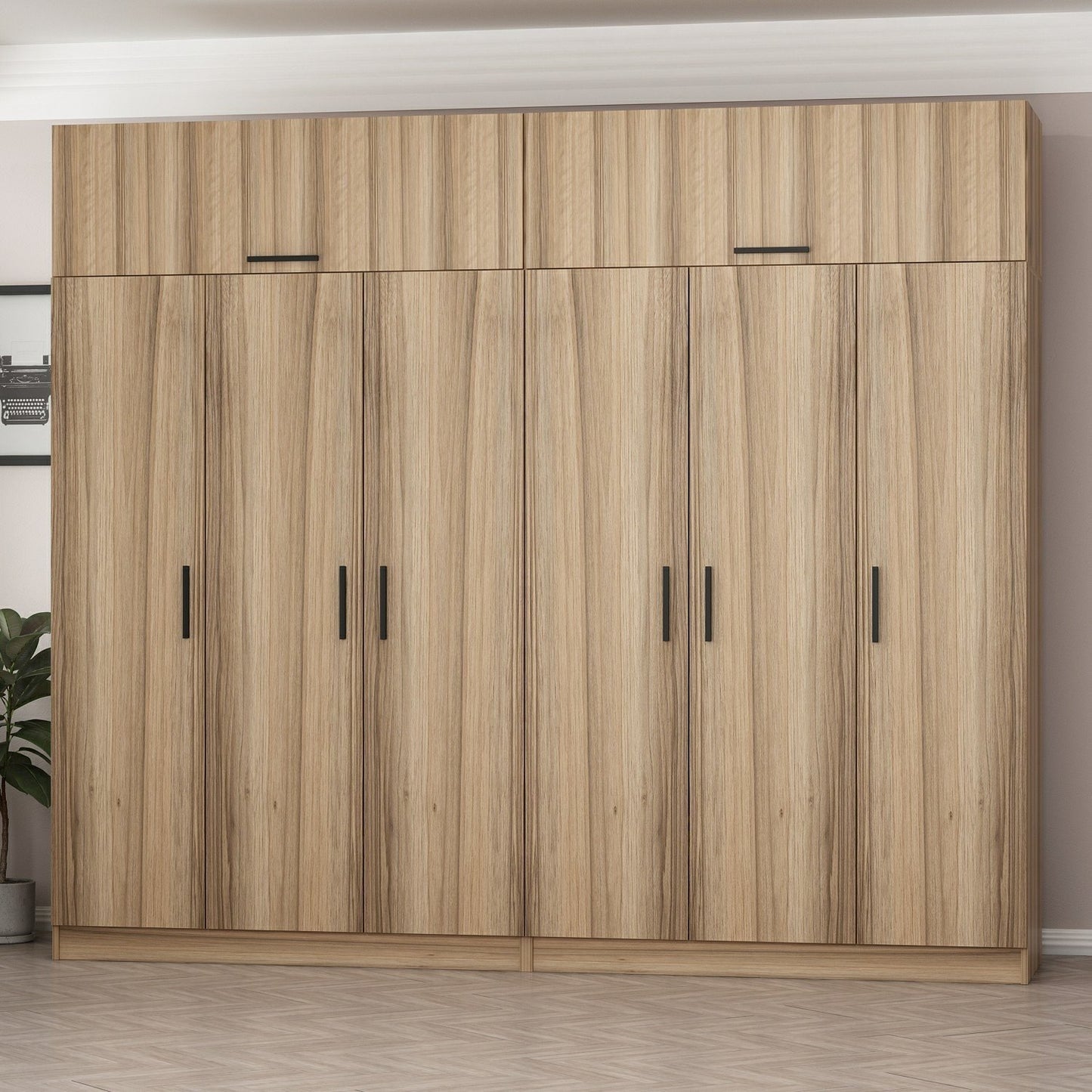 Ντουλάπα 270x255x52 εκ Dore 506MNR2898