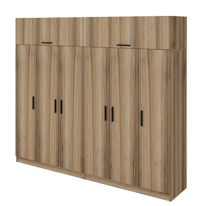Ντουλάπα 270x255x52 εκ Dore 506MNR2898