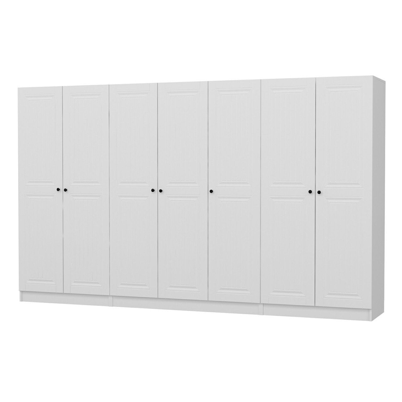 Ντουλάπα 315x190x52 εκ Λευκό 506MNR2947