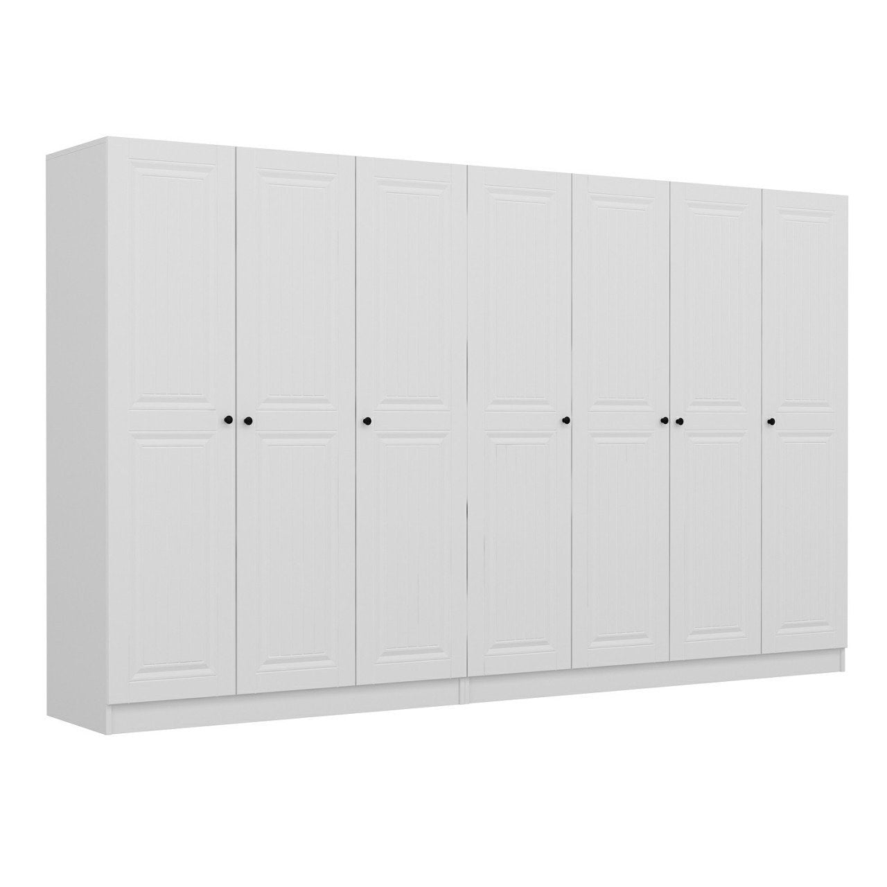 Ντουλάπα 315x190x52 εκ Λευκό 506MNR2949