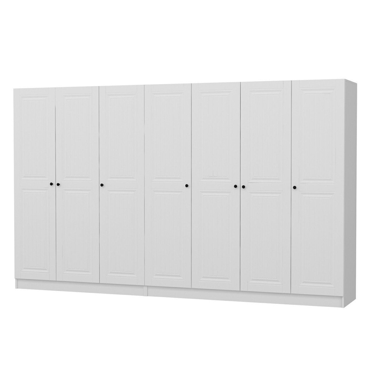 Ντουλάπα 315x190x52 εκ Λευκό 506MNR2949