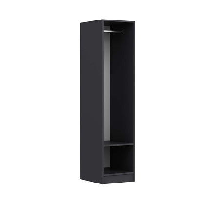Ντουλάπα 45x190x52 εκ Ανθρακί 506MNR3601