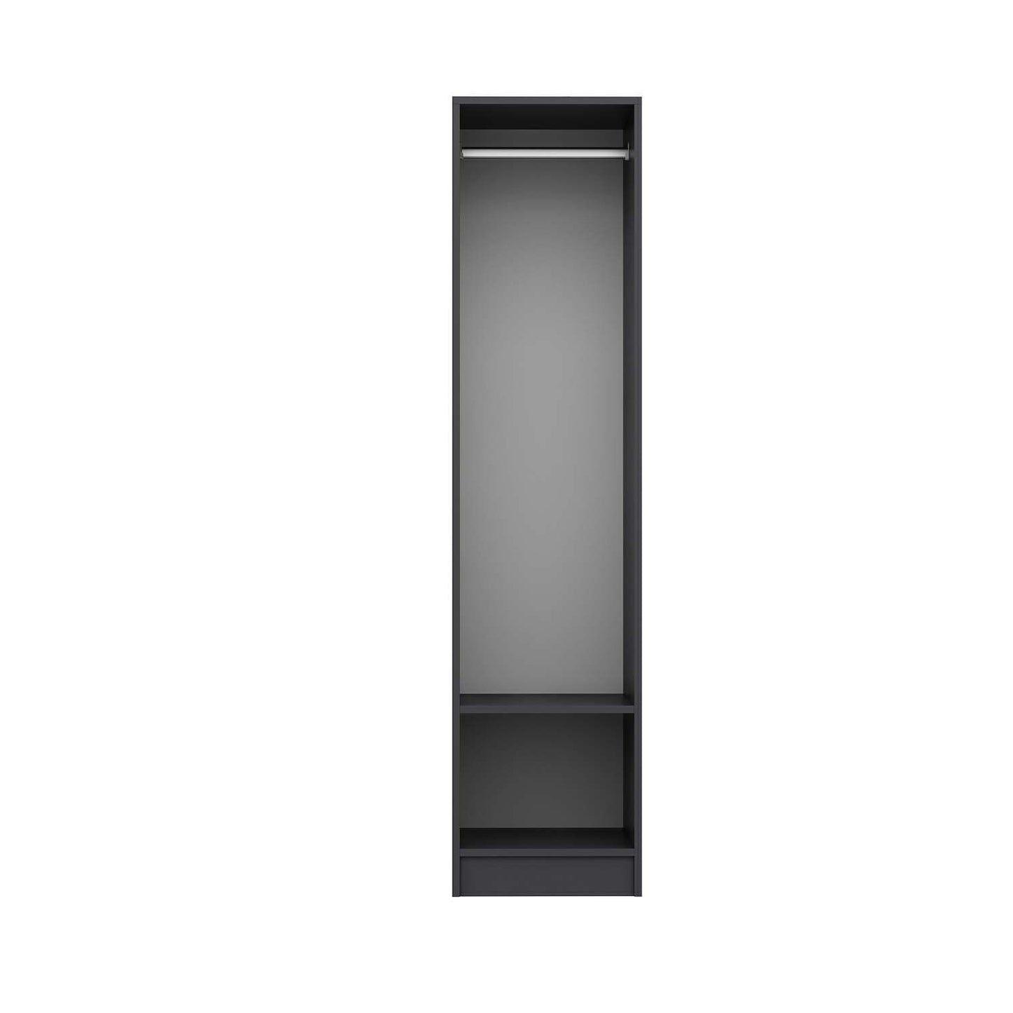 Ντουλάπα 45x210x52 εκ Ανθρακί 506MNR3602