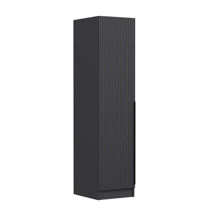 Ντουλάπα 45x210x52 εκ Ανθρακί 506MNR3604