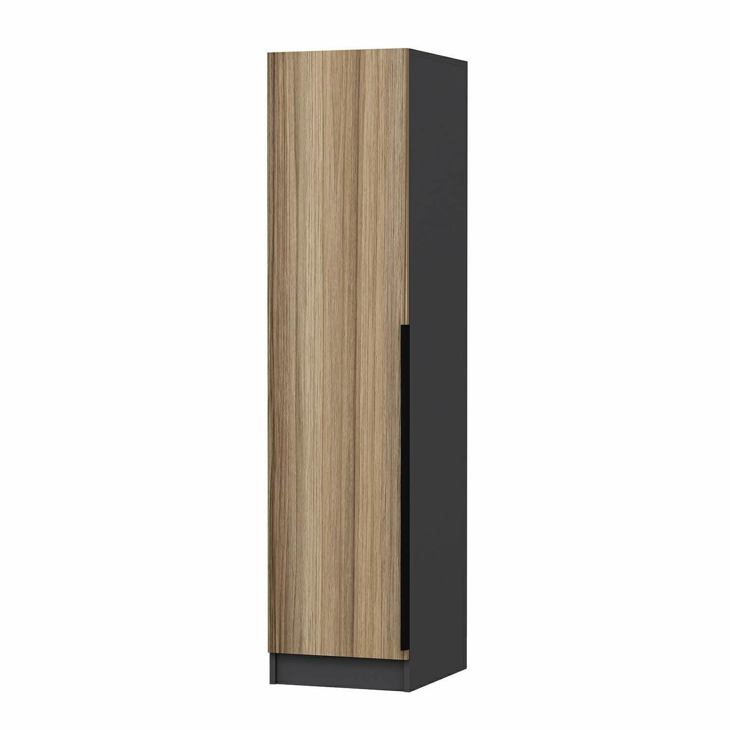 Ντουλάπα 45x210x52 εκ Walnut Anthracite 506MNR3614