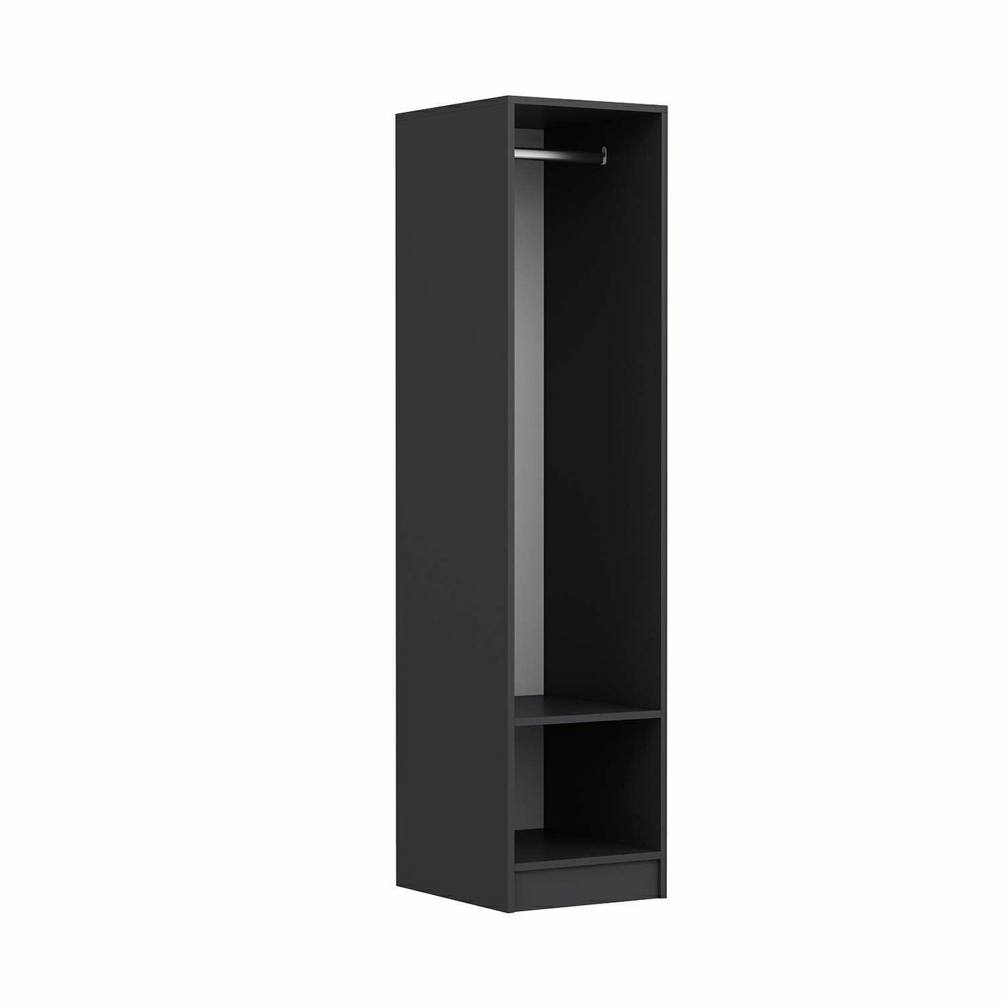Ντουλάπα 45x210x52 εκ Ανθρακί 506MNR3620