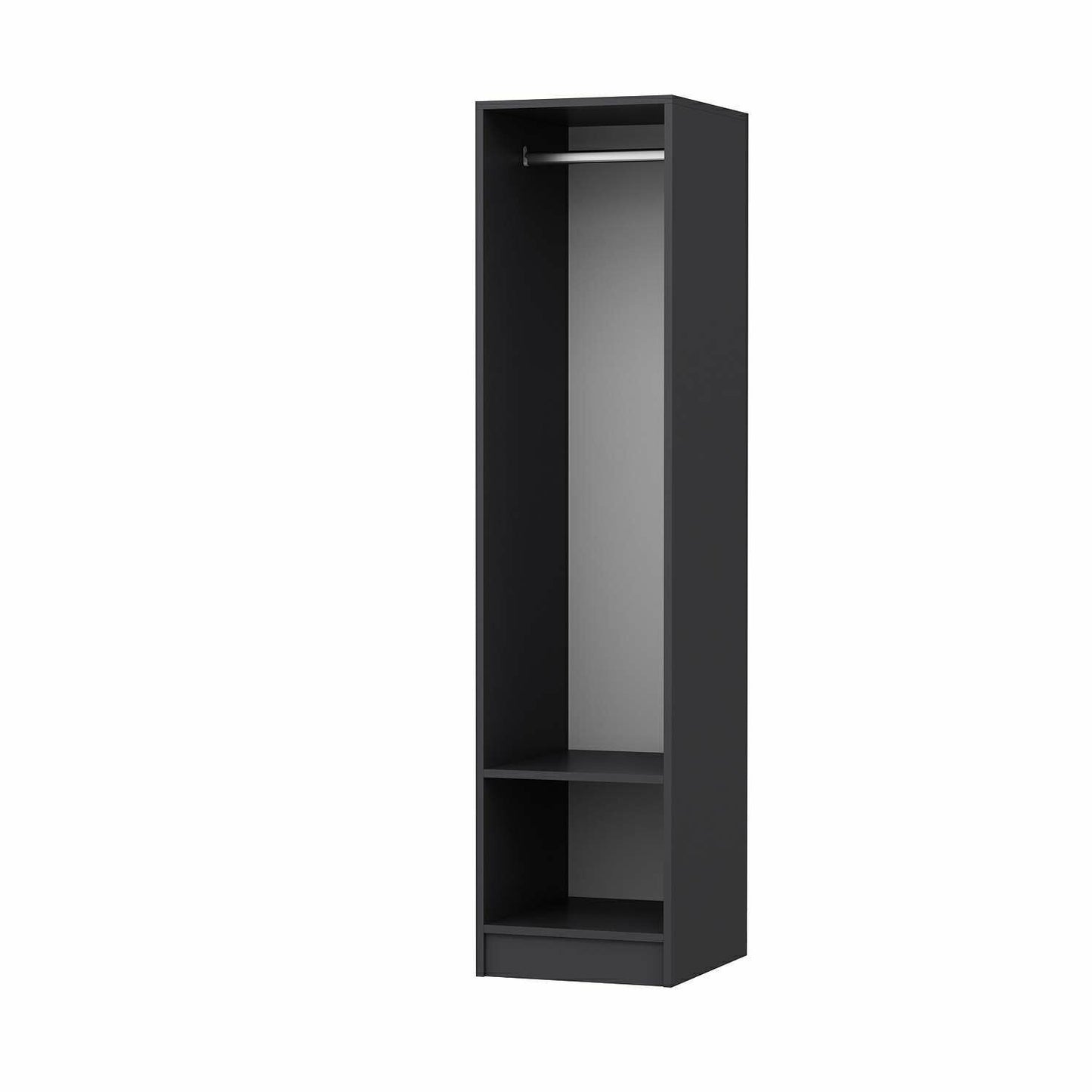 Ντουλάπα 45x210x52 εκ Ανθρακί 506MNR3620