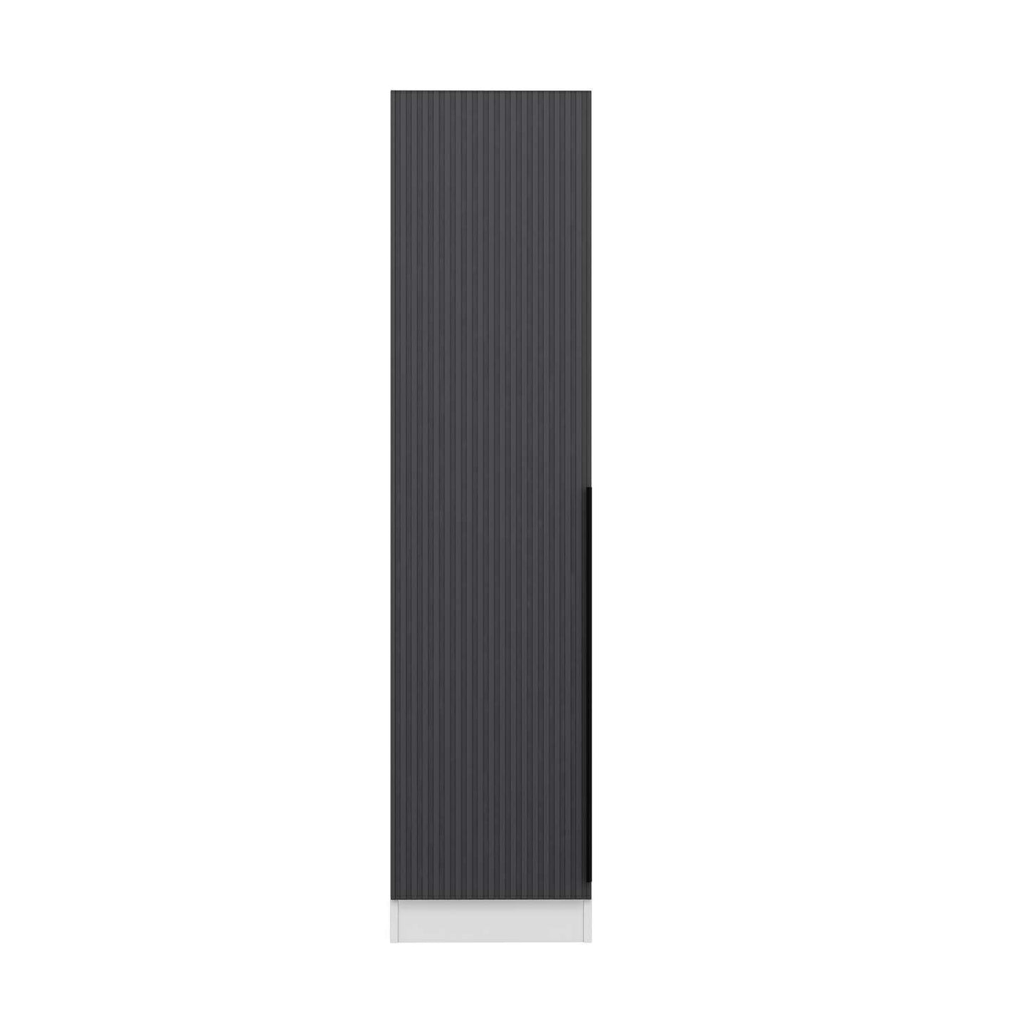 Ντουλάπα 45x190x52 εκ Anthracite White 506MNR3623