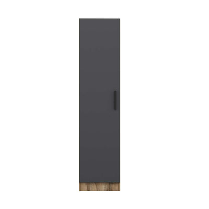 Ντουλάπα 45x210x52 εκ Anthracite Dore 506MNR3642