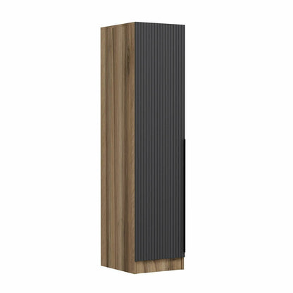 Ντουλάπα 45x190x52 εκ Anthracite Dore 506MNR3643