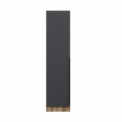 Ντουλάπα 45x190x52 εκ Anthracite Dore 506MNR3643