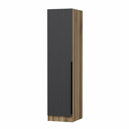 Ντουλάπα 45x190x52 εκ Anthracite Dore 506MNR3643