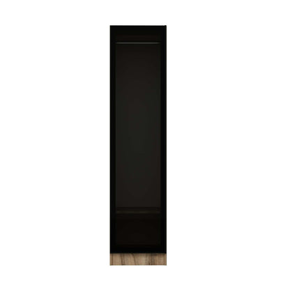 Ντουλάπα 45x190x52 εκ Golden Oak Dark Grey 506MNR3657
