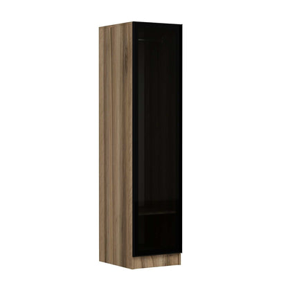 Ντουλάπα 45x210x52 εκ Golden Oak Dark Grey 506MNR3658