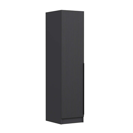 Ντουλάπα 45x210x52 εκ Ανθρακί 506MNR3664