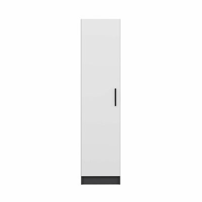 Ντουλάπα 45x190x52 εκ White Anthracite 506MNR3665