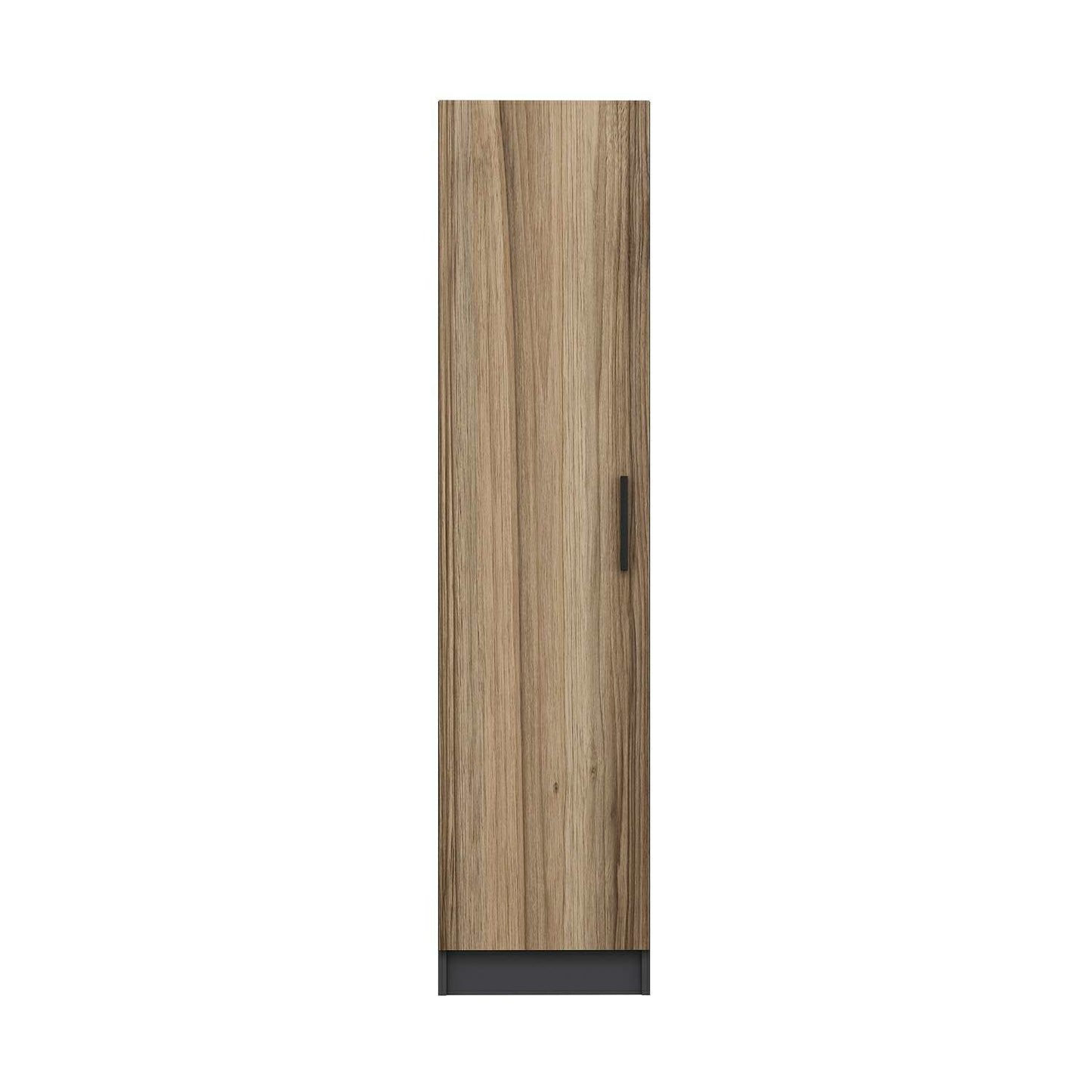 Ντουλάπα 45x190x52 εκ Walnut Anthracite 506MNR3671