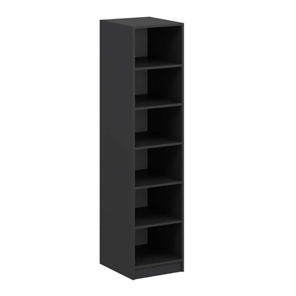 Ντουλάπα 45x190x52 εκ Walnut Anthracite 506MNR3671