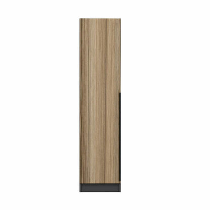 Ντουλάπα 45x210x52 εκ Walnut Anthracite 506MNR3674