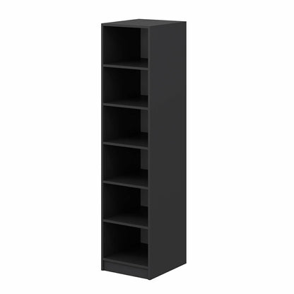 Ντουλάπα 45x210x52 εκ Walnut Anthracite 506MNR3674