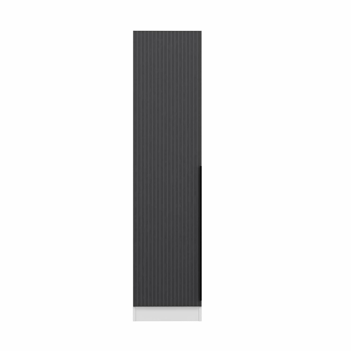 Ντουλάπα 45x210x52 εκ Anthracite White 506MNR3684