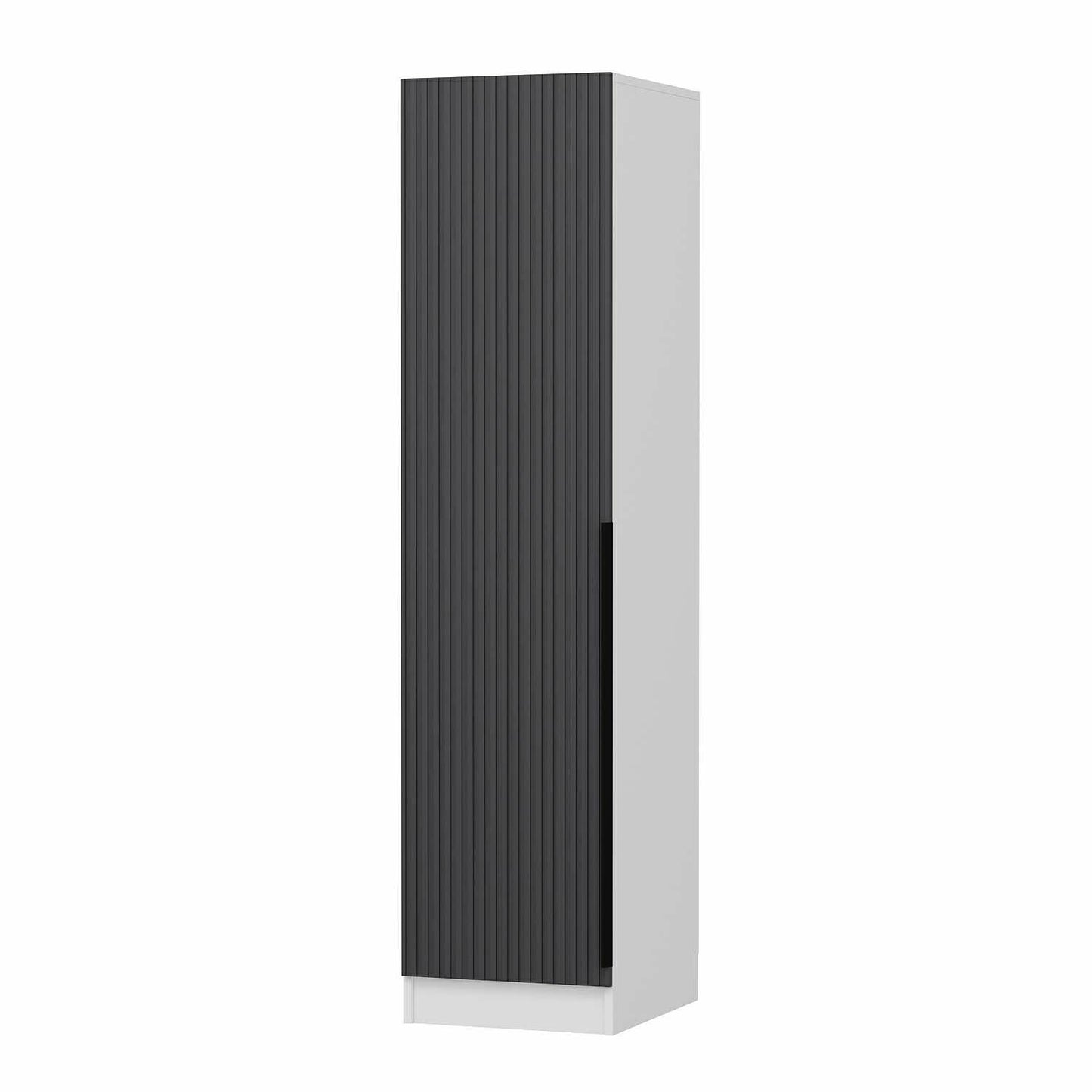 Ντουλάπα 45x210x52 εκ Anthracite White 506MNR3684