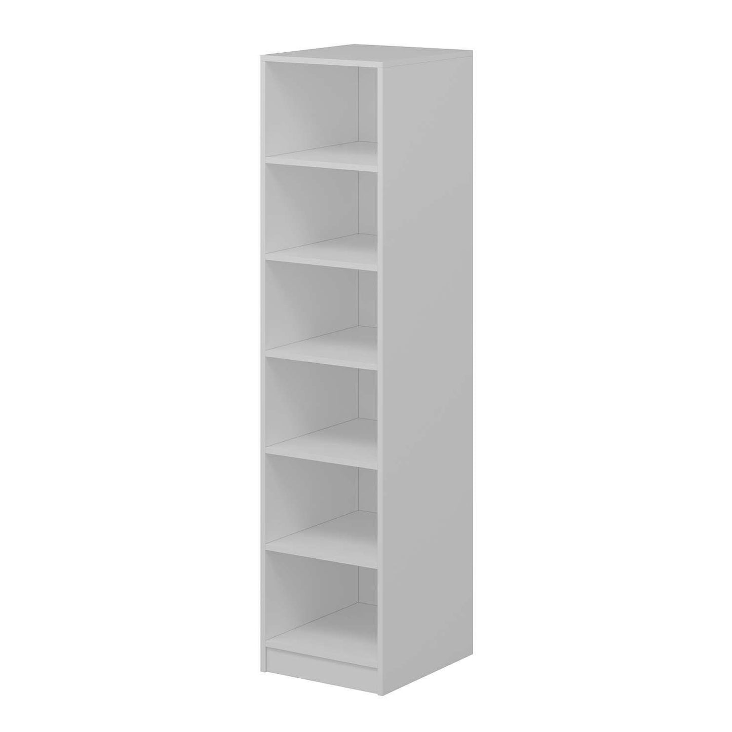Ντουλάπα 45x210x52 εκ Walnut White 506MNR3692