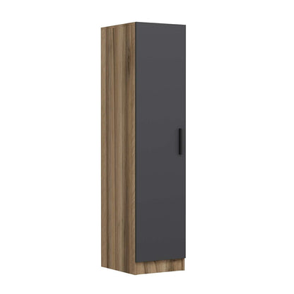 Ντουλάπα 45x210x52 εκ Anthracite Dore 506MNR3702