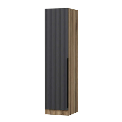 Ντουλάπα 45x210x52 εκ Anthracite Dore 506MNR3704