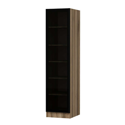 Ντουλάπα 45x190x52 εκ Golden Oak Dark Grey 506MNR3717