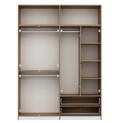 Ντουλάπα 185x253x52 εκ White Dore 506MNR3738