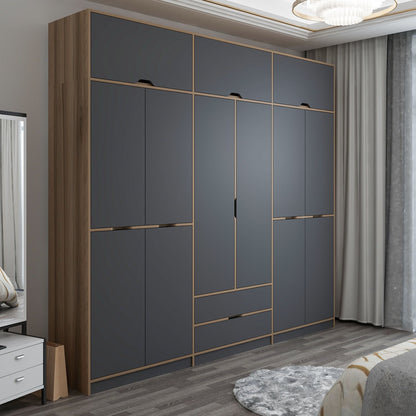 Ντουλάπα 277x253x52 εκ Anthracite Dore 506MNR3741