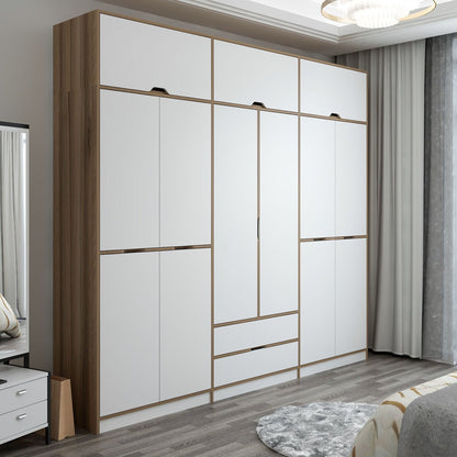 Ντουλάπα 277x253x52 εκ White Dore 506MNR3742
