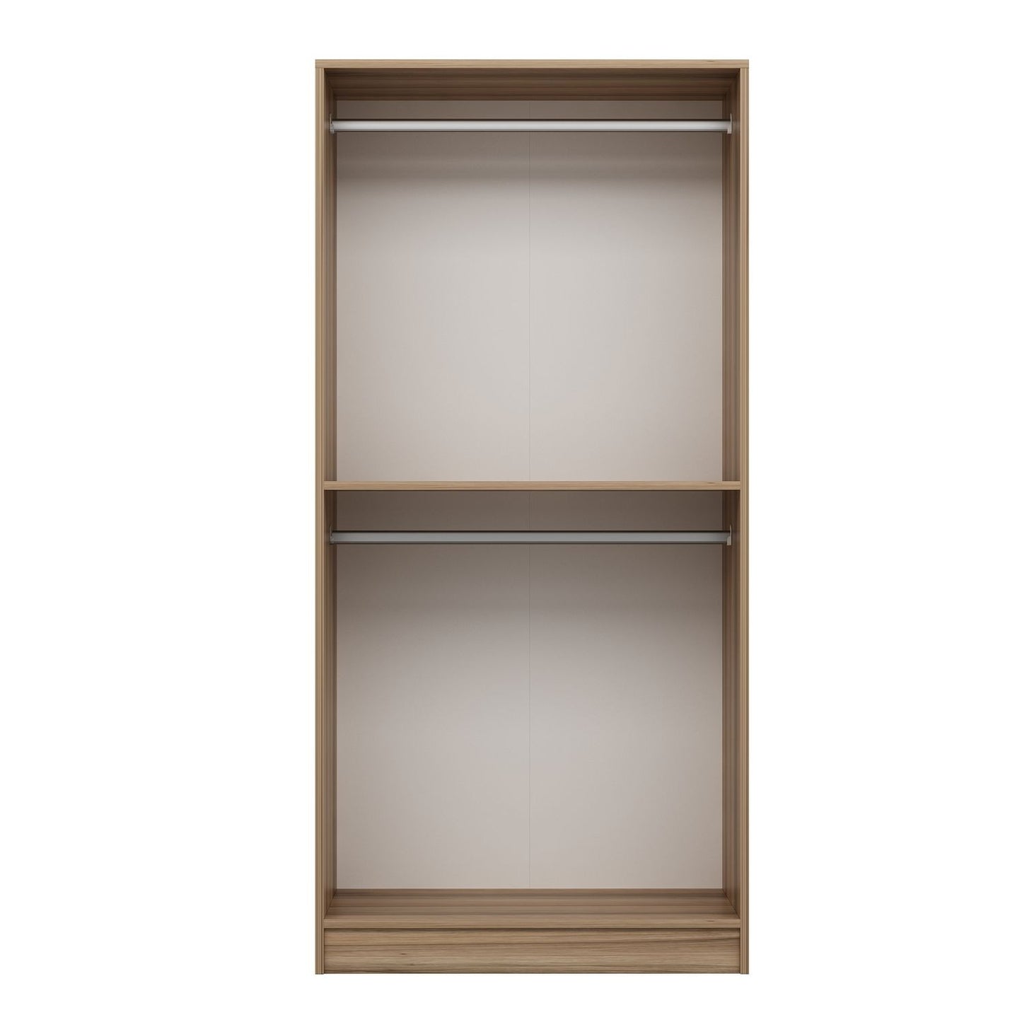 Ντουλάπα 90x190x52 εκ Καρυδί 506MNR3747
