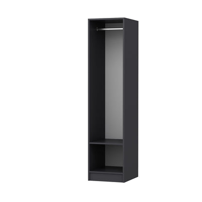 Ντουλάπα 45x210x52 εκ Ανθρακί 506MNR3750