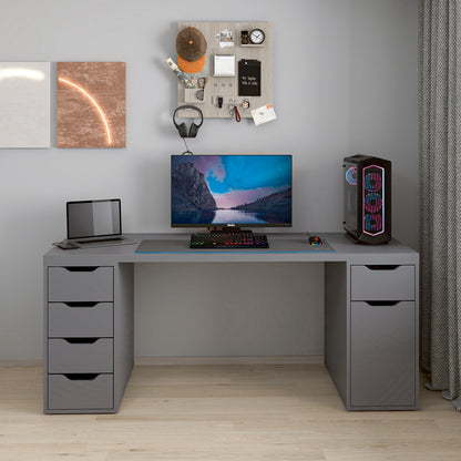 Γραφείο Υπολογιστή και Μελέτης Ανθρακί 180x75x60 εκ 506MNR3869